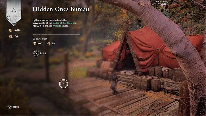 Gunnar's blacksmith hut is the only building in the settlement that has to be erected - AC Valhalla: Tips and tricks - Basics - Assassins Creed Valhalla Guide and Walkthrough