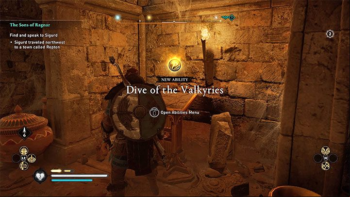 In addition to unlocking new skills you can also use active abilities - AC Valhalla: Tips and tricks - Basics - Assassins Creed Valhalla Guide and Walkthrough