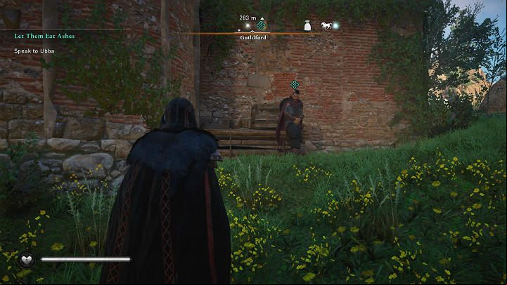 Ubba is waiting for you at St - Assassins Creed Valhalla: Let Them Eat Ashes - Southsexe - Assassins Creed Valhalla Guide and Walkthrough