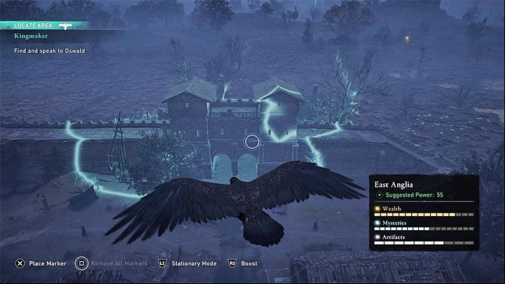If you are going to enter an unknown location where there are many opponents, using raven scouting is also a good idea - Assassins Creed Valhalla: Sneaking - Basics - Assassins Creed Valhalla Guide and Walkthrough
