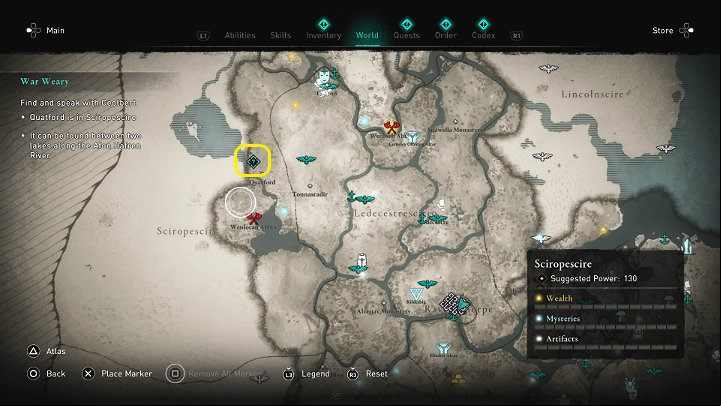 1 - Assassins Creed Valhalla: War Weary - Sciropescire - Assassins Creed Valhalla Guide and Walkthrough