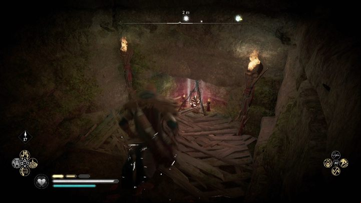 Location of the totem: to get to the totem drop down to the cave and clear the ageway - Assassins Creed Valhalla: Cursed symbol - Oxenefordscire secrets, locations - Oxenefordscire - Assassins Creed Valhalla Guide and Walkthrough