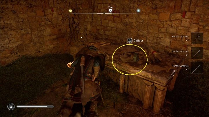 The mask lies on the table, to the right of the entrance - Assassins Creed Valhalla: Roman artifact - Oxenefordscire secrets, locations - Oxenefordscire - Assassins Creed Valhalla Guide and Walkthrough