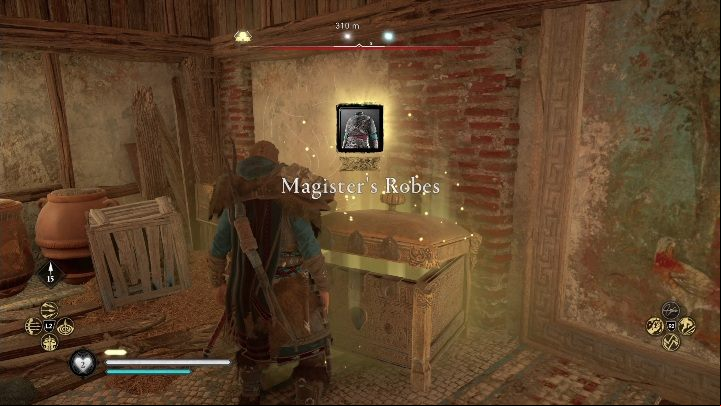 Getting to the armor is not difficult - Assassins Creed Valhalla: Gear - Oxenefordscire secrets, locations - Oxenefordscire - Assassins Creed Valhalla Guide and Walkthrough
