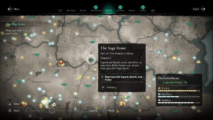 5 - Assassins Creed Valhalla: Gear - Oxenefordscire secrets, locations - Oxenefordscire - Assassins Creed Valhalla Guide and Walkthrough