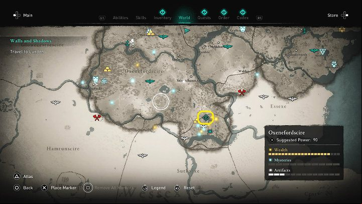 1 - Assassins Creed Valhalla: Walls and Shadows - Lunden - Assassins Creed Valhalla Guide and Walkthrough