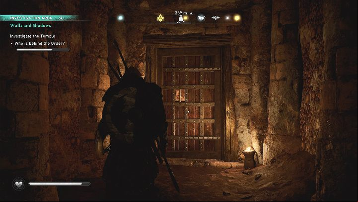You will find the last clue behind the barricaded door - Assassins Creed Valhalla: Walls and Shadows - Lunden - Assassins Creed Valhalla Guide and Walkthrough