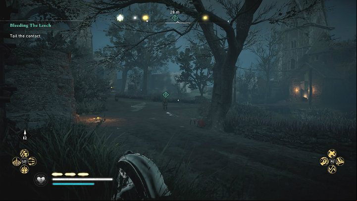 Follow the man who appeared under the bridge - Assassins Creed Valhalla: Bleeding the Leech - Lunden - Assassins Creed Valhalla Guide and Walkthrough