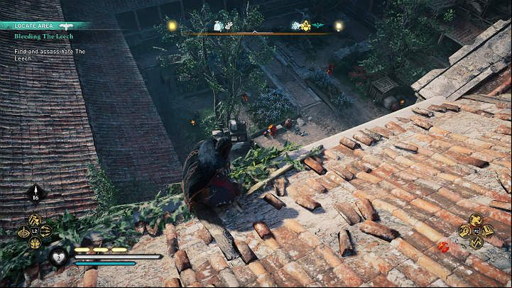 You will find the Leech in a well-guarded building in the very center of Lunden - Assassins Creed Valhalla: Bleeding the Leech - Lunden - Assassins Creed Valhalla Guide and Walkthrough