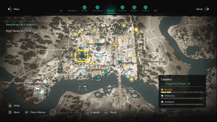 1 - Assassins Creed Valhalla: Smashing the Com - Lunden - Assassins Creed Valhalla Guide and Walkthrough