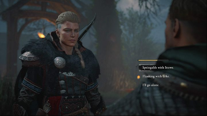 After the fight is over, talk to the men - Assassins Creed Valhalla: Smashing the Com - Lunden - Assassins Creed Valhalla Guide and Walkthrough