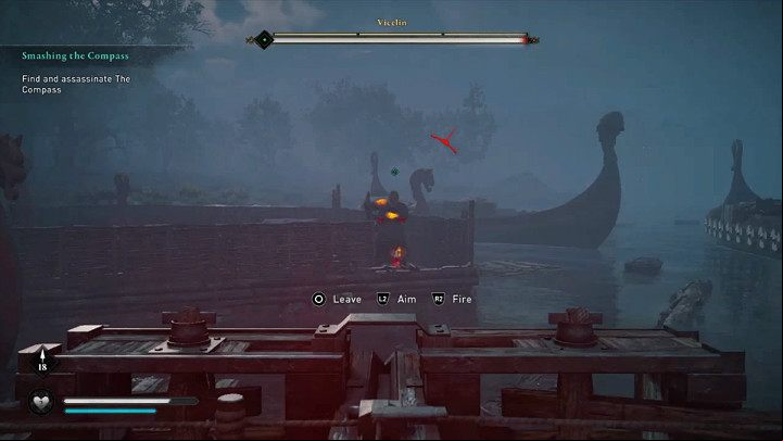 Vicelin (The Com) is a powerful man who uses a two-handed flail in combat - Assassins Creed Valhalla: Smashing the Com - Lunden - Assassins Creed Valhalla Guide and Walkthrough