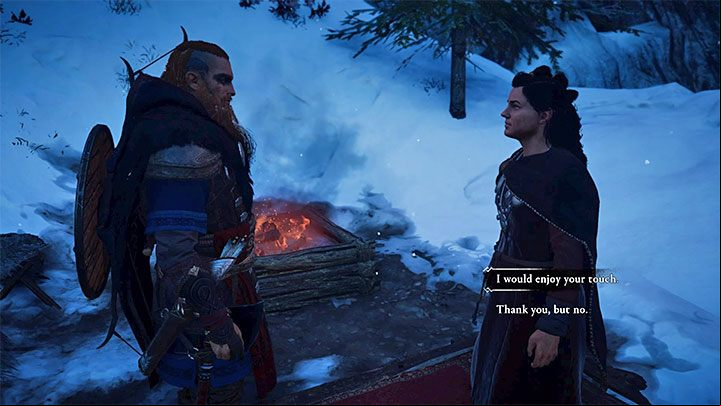Apart from the main romances, there are still options to spend short intimate moments with selected NPCs - Assassins Creed Valhalla: All Romances - Romances - Assassins Creed Valhalla Guide and Walkthrough