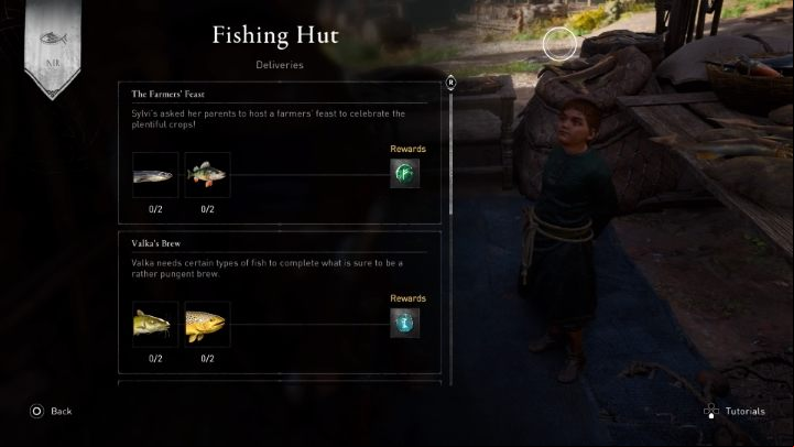 Additional activity is not all - you can exchange the fish you catch for runes and appearance elements (tattoos or hairstyles) - Assassins Creed Valhalla: Which are best buildings for the settlement? - Settlement - Assassins Creed Valhalla Guide and Walkthrough