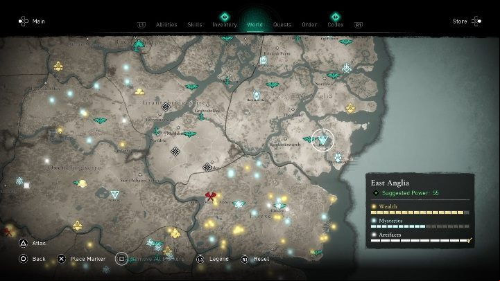 Location: The Animus Anomaly can be found in the southern part of the region - Assassins Creed Valhalla: Animus Anomalies - East Anglia secrets, locations - East Anglia - Assassins Creed Valhalla Guide and Walkthrough