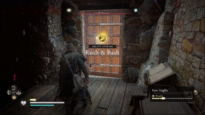 Inside you will find three books, but you are only interested in the middle one, the one that will grant you with another skill - Assassins Creed Valhalla: Abilities - East Anglia secrets, locations - East Anglia - Assassins Creed Valhalla Guide and Walkthrough