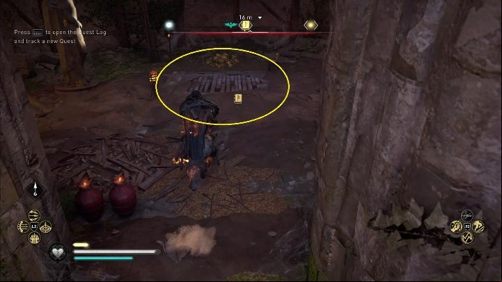 You must go inside the tower and then destroy the wooden part on the floor - Assassins Creed Valhalla: Abilities - East Anglia secrets, locations - East Anglia - Assassins Creed Valhalla Guide and Walkthrough
