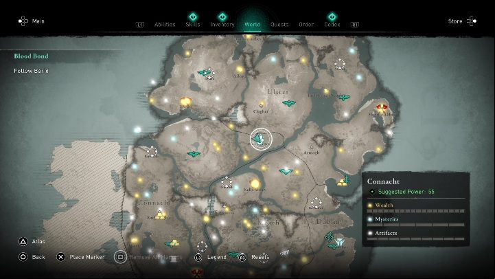 1 - AC Valhalla Wrath of the Druids: Legendary Animal - Connacht secrets, location - Connacht - Assassins Creed Valhalla Guide and Walkthrough