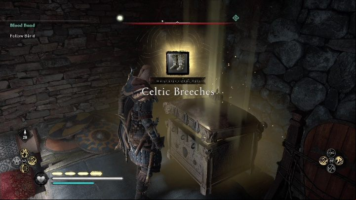 Once inside the cave, simply run along the walls to get to the chest - AC Valhalla Wrath of the Druids: Gear - Connacht secrets, location - Connacht - Assassins Creed Valhalla Guide and Walkthrough