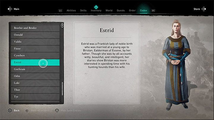Estrid is the wife of Birstan, the ruler of Essexe - Assassins Creed Valhalla: Estrid - romance - Romances - Assassins Creed Valhalla Guide and Walkthrough