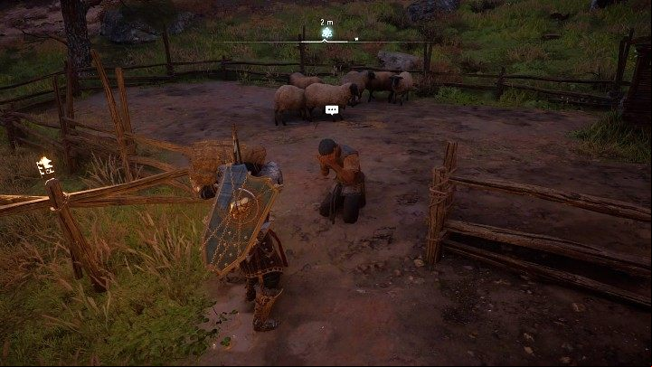 The man wants her back, but without hurting any of the sheep - Assassins Creed Valhalla: Lamb Chops - Sciropescire - Assassins Creed Valhalla Guide and Walkthrough