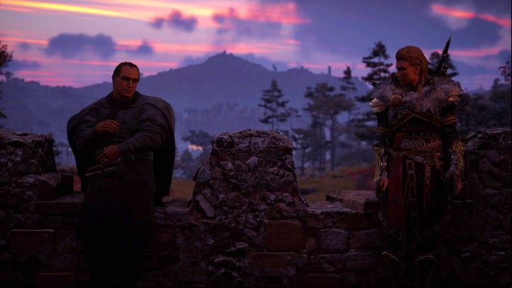 The task is very simple - just listen to what the man has to say - Assassins Creed Valhalla: Paolas Dream - Sciropescire - Assassins Creed Valhalla Guide and Walkthrough