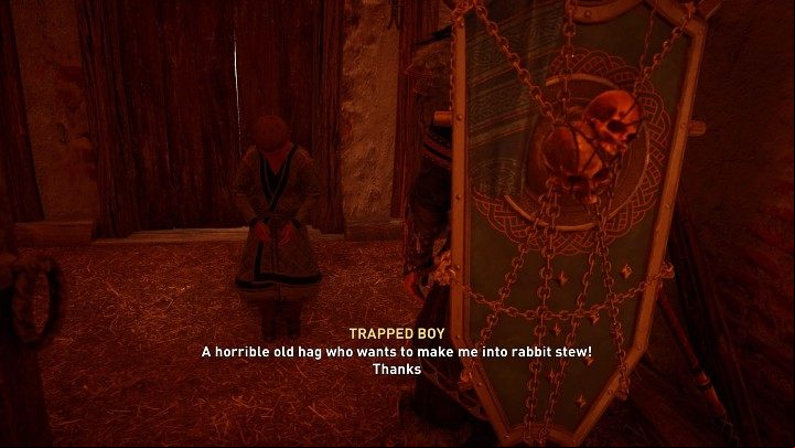 Return to the main chamber and open the door on the right - Assassins Creed Valhalla: Bewitched - Sciropescire - Assassins Creed Valhalla Guide and Walkthrough