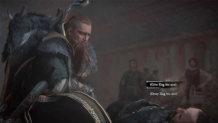 Important choice 4/5 - Decision on defeated Dag - Assassins Creed Valhalla: How to unlock the best ending? - Endings - Assassins Creed Valhalla Guide and Walkthrough