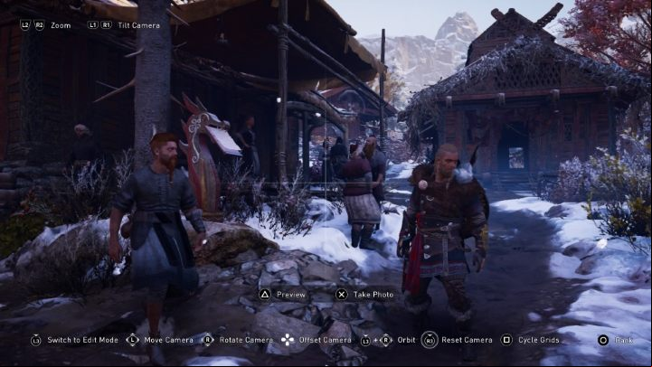 During the photo mode, the game time is stopped - Assassins Creed Valhalla: How to use photo mode? - Appendix - Assassins Creed Valhalla Guide and Walkthrough