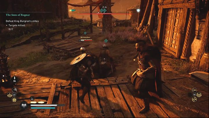 You will find them on a hill, by a long house, far from the center of the fight - Assassins Creed Valhalla: The Sons of Ragnar - Ledecestrescire - Assassins Creed Valhalla Guide and Walkthrough