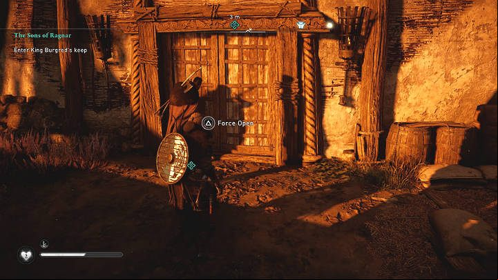 Come to the door and get inside the king's fortress - Assassins Creed Valhalla: The Sons of Ragnar - Ledecestrescire - Assassins Creed Valhalla Guide and Walkthrough