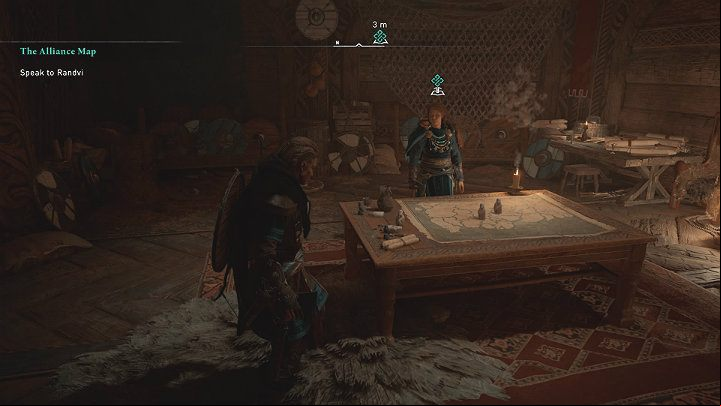 You will find Randvi in the Long House, in the room at the very end - Assassins Creed Valhalla: The Alliance Map - Ravensthorpe - Assassins Creed Valhalla Guide and Walkthrough