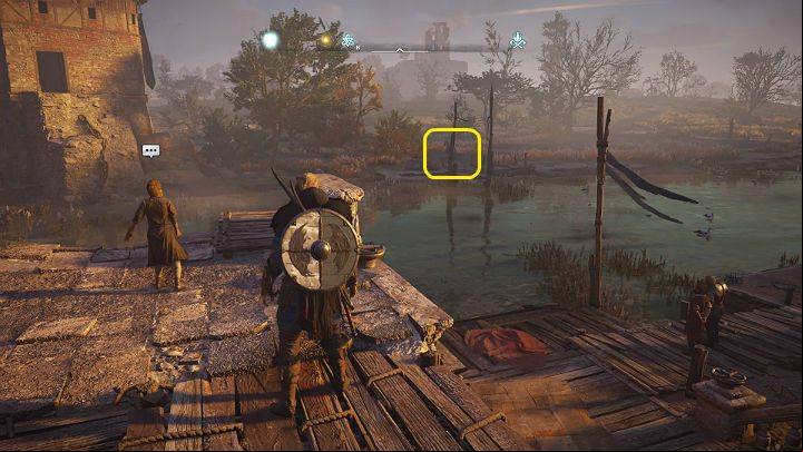 Talk to the girl and then go to the other side of the river – you will find the white horse - Assassins Creed Valhalla: The Wayward - East Anglia - Assassins Creed Valhalla Guide and Walkthrough