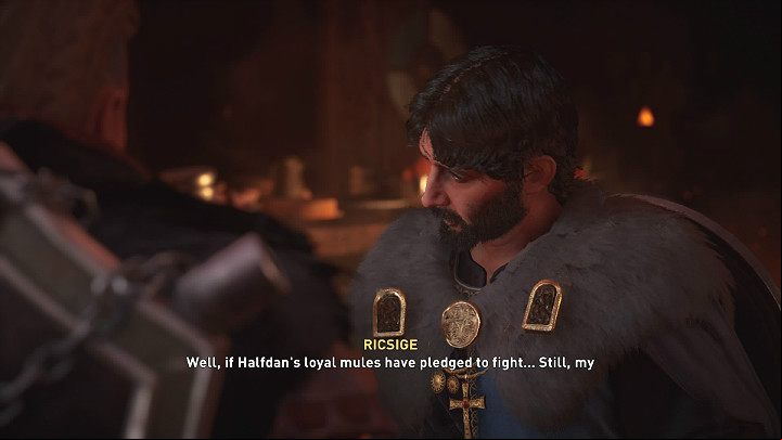 Return to the royal headquarters to pick up the necessary document from Hjorr - Assassins Creed Valhalla: This Son of Jorvik - Eurvicscire - Assassins Creed Valhalla Guide and Walkthrough