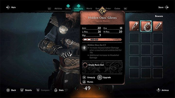 The most important treasure awaits you in the main room of the abandoned bureau - it's the chest with Hidden Ones' Gloves - Assassins Creed Valhalla: Ledecestre - Ratae Assassin Bureau - Hidden Ones Bureau - Assassins Creed Valhalla Guide and Walkthrough