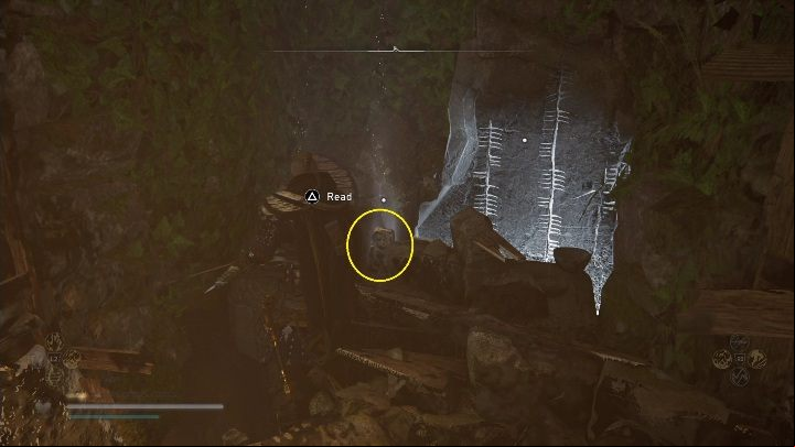 Once you are inside, run to the very end and pick up the mask - it lies on the left - AC Valhalla Wrath of the Druids: Ui Neill Artifact - Meath secrets, locations - Meath - Assassins Creed Valhalla Guide and Walkthrough