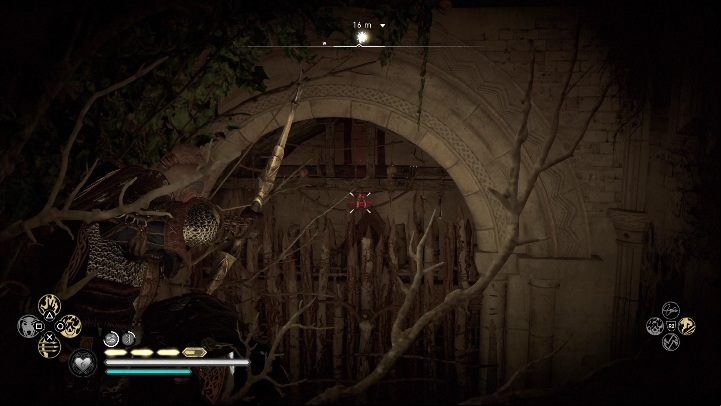 Location of the totem: To get to the symbol, you have to swim into the sunken temple - AC Valhalla Wrath of the Druids: Cursed Symbol - Meath secrets, locations - Meath - Assassins Creed Valhalla Guide and Walkthrough