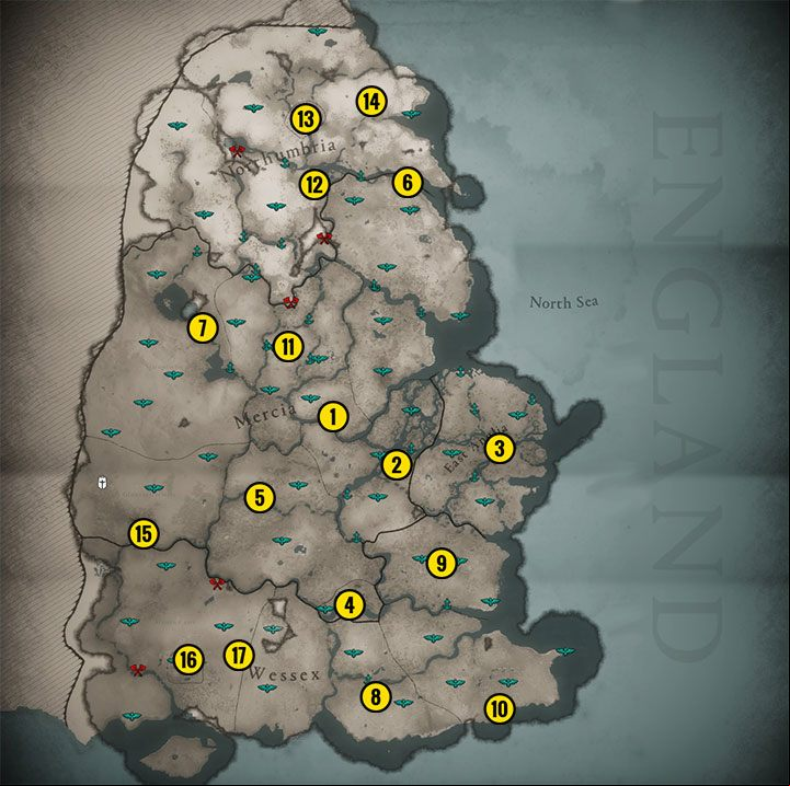 In Anglia, you will meet 17 players in a vacation - Assassins Creed Valhalla: Orlog - how to win the dice game? - Basics - Assassins Creed Valhalla Guide and Walkthrough