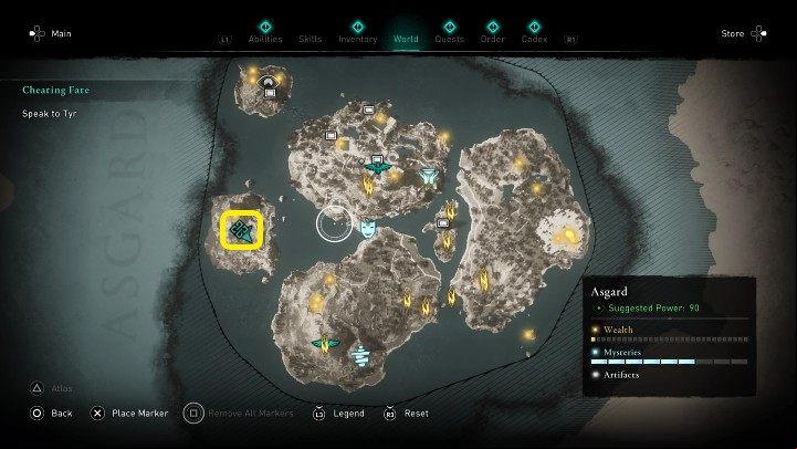 1 - Assassins Creed Valhalla: Cheating Fate - Asgard - Assassins Creed Valhalla Guide and Walkthrough