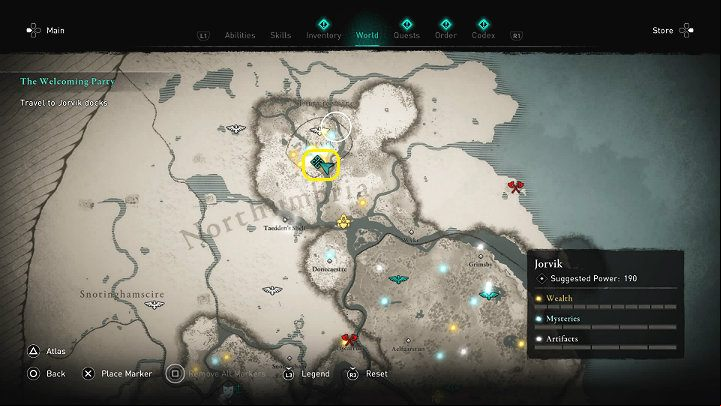 1 - Assassins Creed Valhalla: The Welcoming Party - Jorvik - Assassins Creed Valhalla Guide and Walkthrough