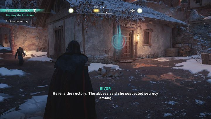 Search the locked building first - Assassins Creed Valhalla: Burning the Firebrand - Jorvik - Assassins Creed Valhalla Guide and Walkthrough