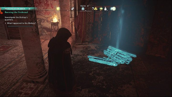 When you go inside, you will notice many burnt Christian scrolls - Assassins Creed Valhalla: Burning the Firebrand - Jorvik - Assassins Creed Valhalla Guide and Walkthrough