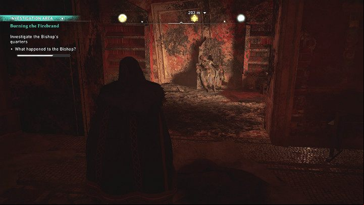 You will find the bishop on a throne - Assassins Creed Valhalla: Burning the Firebrand - Jorvik - Assassins Creed Valhalla Guide and Walkthrough