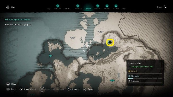 1 - Assassins Creed Valhalla: Where Legends Are Born - Hordafylke - Assassins Creed Valhalla Guide and Walkthrough