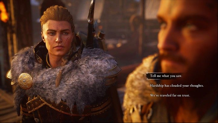 Sigurd and Eivor fulfilled their duty and said goodbye to their father, Styrbjorn - Assassins Creed Valhalla: Where Legends Are Born - Hordafylke - Assassins Creed Valhalla Guide and Walkthrough