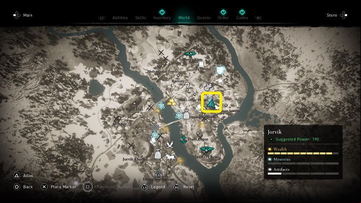 In the place marked in the above picture, you will meet a screaming and complaining man - Assassins Creed Valhalla: Silver Wind Elder - Jorvik - Assassins Creed Valhalla Guide and Walkthrough