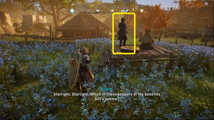Eivor will take the letter from the man and say he will deliver it for him - Assassins Creed Valhalla: Dearly Bee-Loved - Glowecestrescire - Assassins Creed Valhalla Guide and Walkthrough