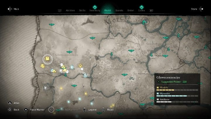 You will find this ability in Aelfwood - Assassins Creed Valhalla: Abilities - Glowecestrescire secrets, locations - Glowecestrescire - Assassins Creed Valhalla Guide and Walkthrough