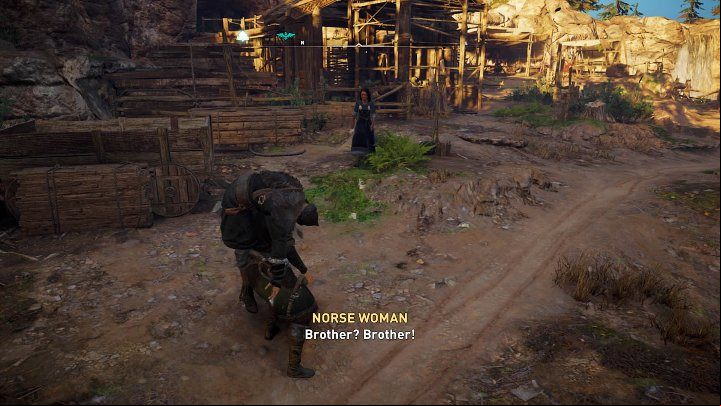 Put the body of the deceased on your back and carry it to Nyhofn - Assassins Creed Valhalla: A Dead Mans Tale - Vinland - Assassins Creed Valhalla Guide and Walkthrough