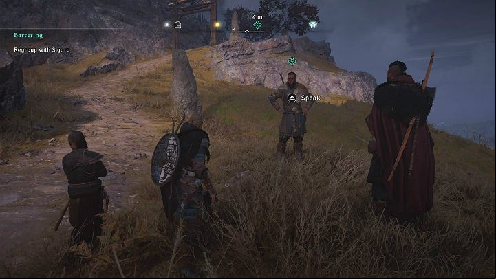 You will find Siegfried in the company of the Sons of Ragnar near Tonnastadir fortress - Assassins Creed Valhalla: Bartering - Ledecestrescire - Assassins Creed Valhalla Guide and Walkthrough